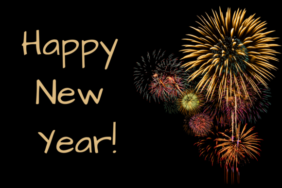 Download Happy New Year - 5 Fonts - Year Collection
