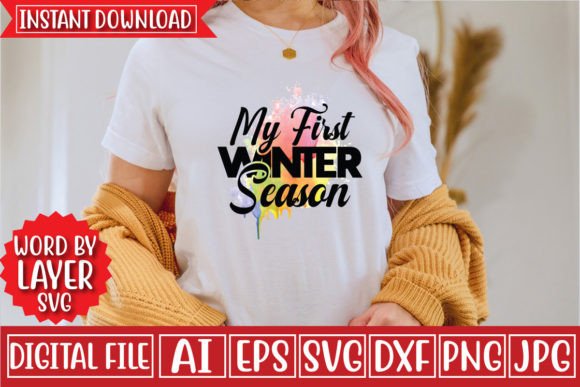 Download My First Winter Season Svg - Premium Resources