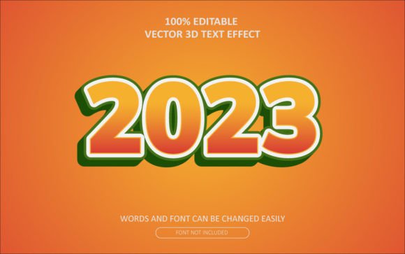 Download 2023 Happy New Year Text Style - Year Collection